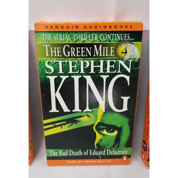 Audio books Steven king The Green Mile Part 1,4 and 5 Read By Frank Muller - Picture 7 of 8